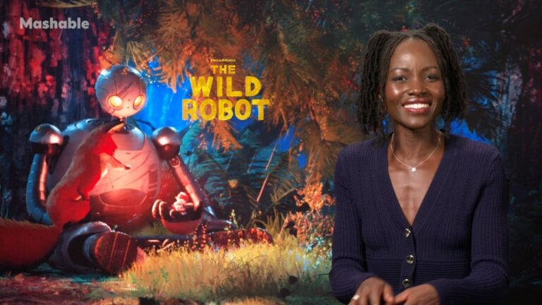 Lupita Nyong’o Conquers the Wild, One Robot at a Time