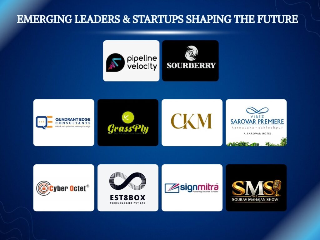 Emerging leaders and startups shaping the future