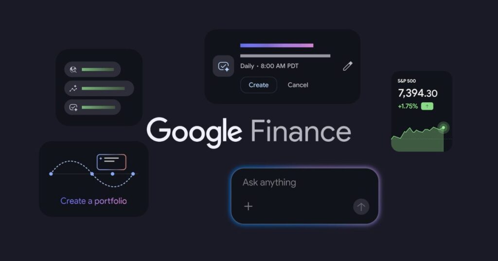 Google Finance now available as dedicated Android app