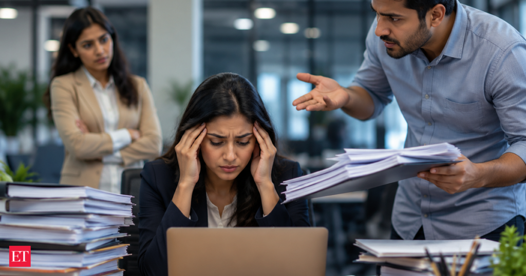 Newly hired marketing analyst says coworker who wasn’t their boss buried them in work until one conversation with their manager changed everything