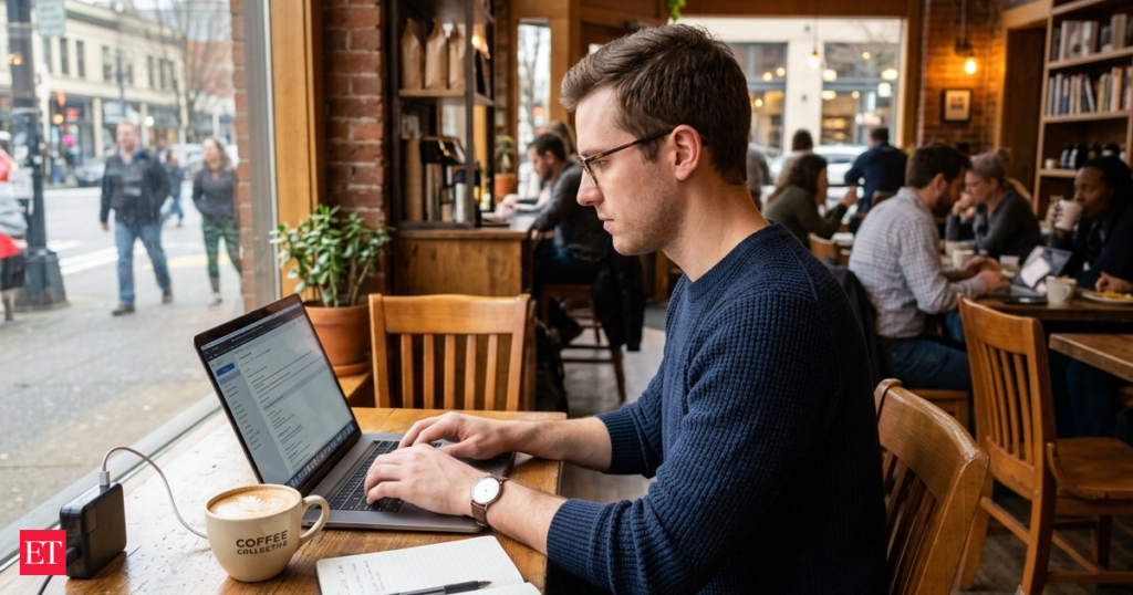 Psychology says people who work from coffee shops aren’t trying to escape work: The real reason behind this habit