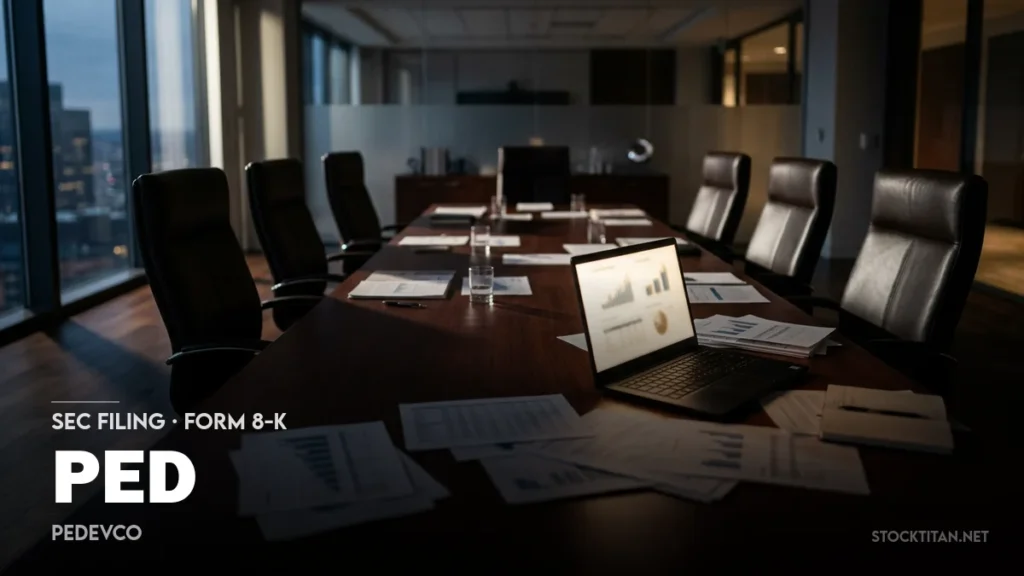 PEDEVCO (PED) reports mutual departure of Chief Accounting Officer Pinkston