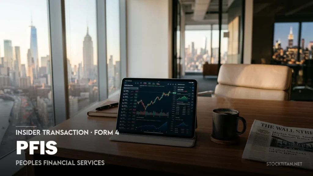PEOPLES FINANCIAL (NASDAQ: PFIS) awards 526 RSUs to EVP