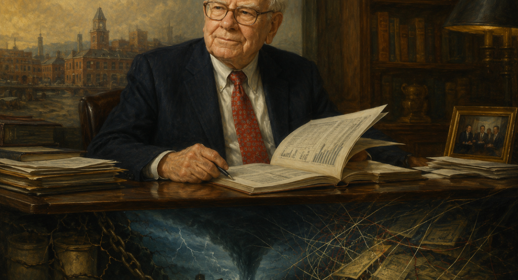 Warren Buffett issued finance’s most famous warning in his best year